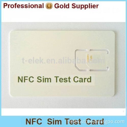 WCDMA GSM sim NFC 4g test card